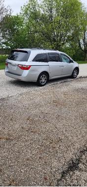 Alabaster Silver Metallic 2012 Honda Odyssey EX-L