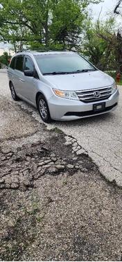 Alabaster Silver Metallic 2012 Honda Odyssey EX-L