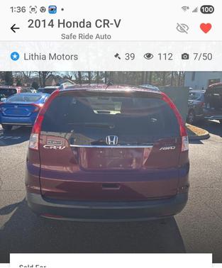 2014 Honda CR-V EX-L