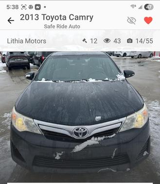 2013 Toyota Camry LE