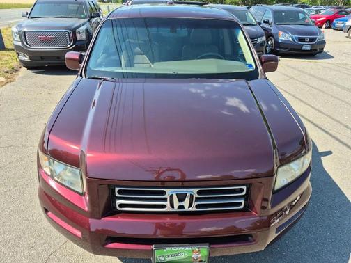 Burgundy 2007 Honda Ridgeline RTL