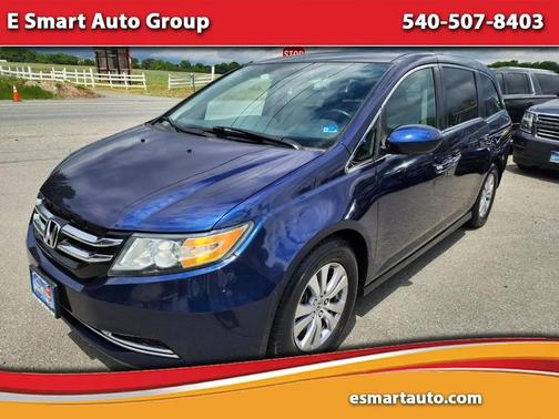 Obsidian Blue Pearl 2015 Honda Odyssey EX-L