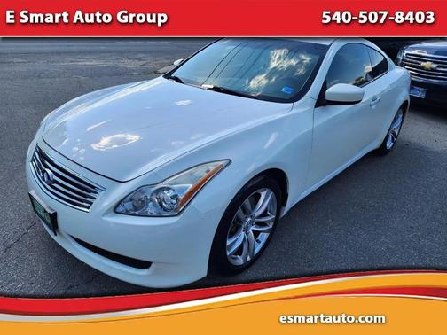 Pearl White 2008 INFINITI G37 Base