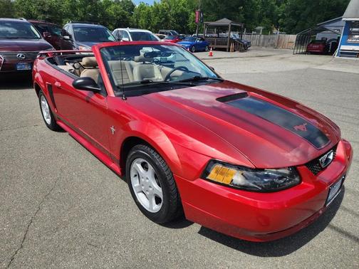 Performance Red Clearcoat 2001 Ford Mustang Base