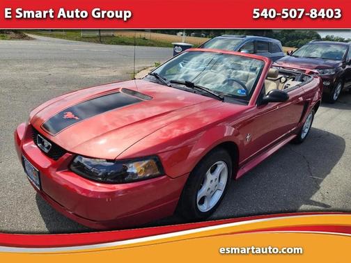 Performance Red Clearcoat 2001 Ford Mustang Base