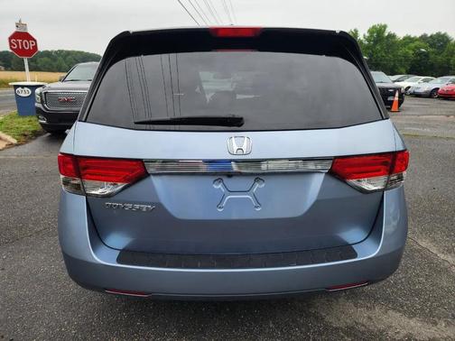 Blue 2014 Honda Odyssey EX-L