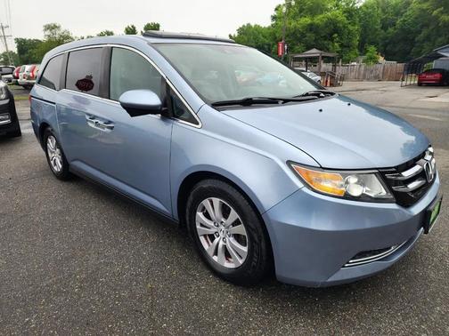 Blue 2014 Honda Odyssey EX-L