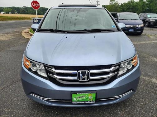 Blue 2014 Honda Odyssey EX-L