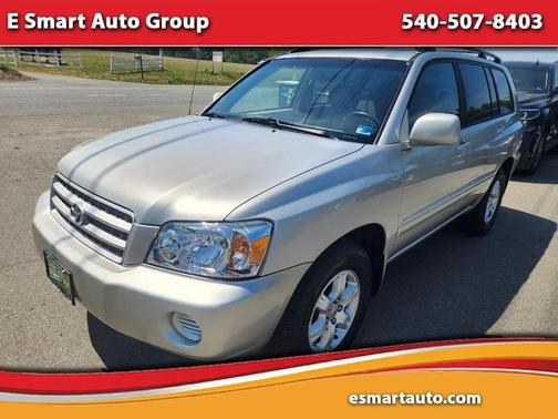 Millennium Silver Metallic 2003 Toyota Highlander Base