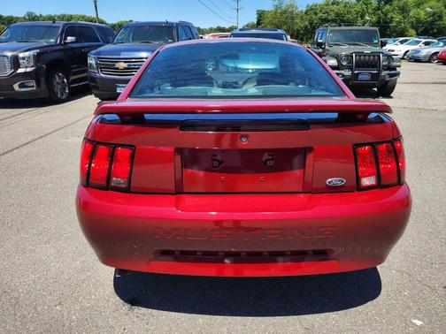 Red 2004 Ford Mustang Premium