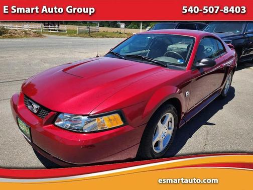 Red 2004 Ford Mustang Premium