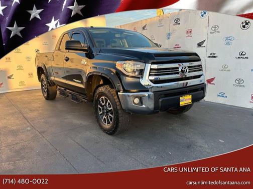 Black 2016 Toyota Tundra SR5