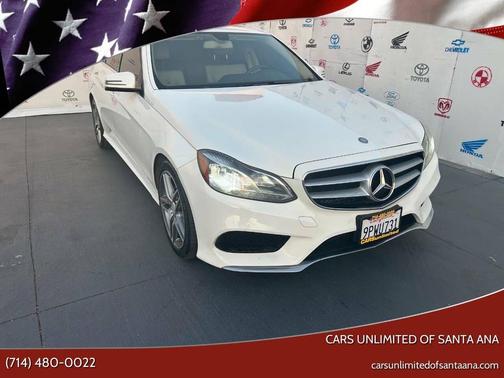 White 2016 Mercedes-Benz E-Class E 350