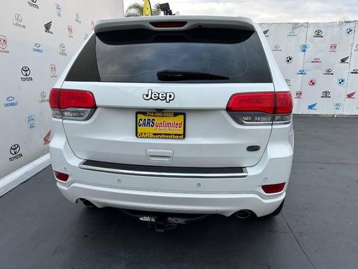 White 2014 Jeep Grand Cherokee Overland