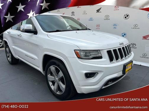 White 2014 Jeep Grand Cherokee Overland