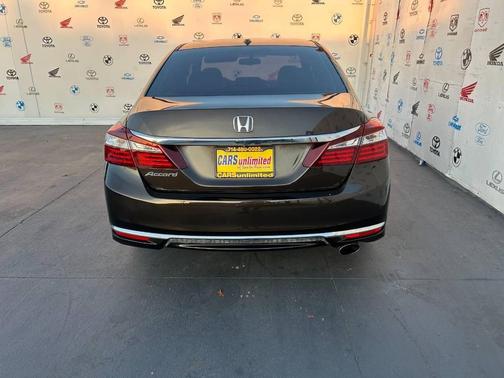 Brown 2016 Honda Accord EX-L