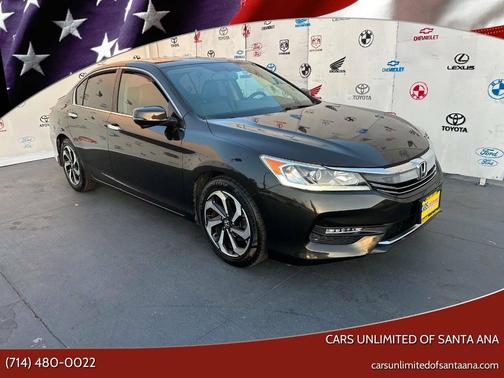 Brown 2016 Honda Accord EX-L