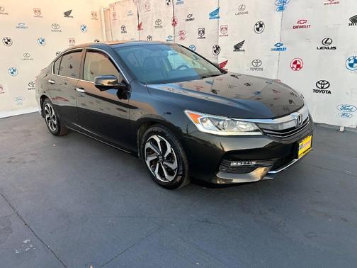 Brown 2016 Honda Accord EX-L