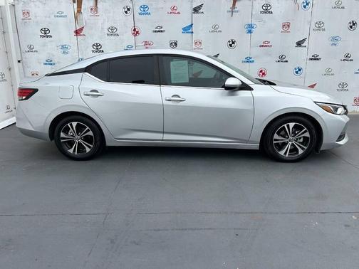 Silver 2021 Nissan Sentra SV