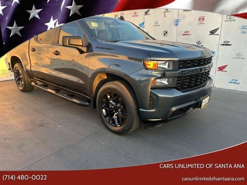 Pewter 2020 Chevrolet Silverado 1500 Custom