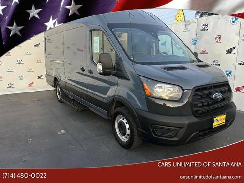 Blue 2020 Ford Transit-250 Base