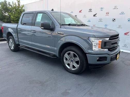 Gray 2019 Ford F-150 XLT