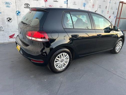 Black 2010 Volkswagen Golf 4-Door