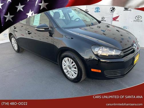Black 2010 Volkswagen Golf 4-Door