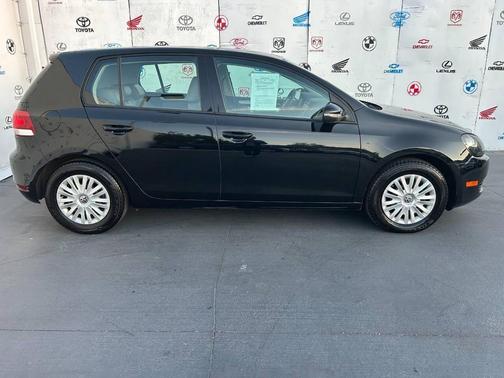 Black 2010 Volkswagen Golf 4-Door