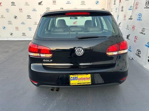 Black 2010 Volkswagen Golf 4-Door