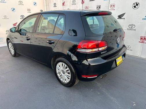 Black 2010 Volkswagen Golf 4-Door