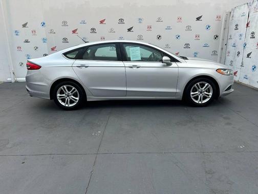 Silver 2018 Ford Fusion SE