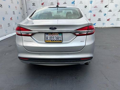 Silver 2018 Ford Fusion SE