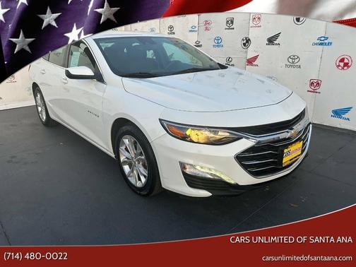 White 2023 Chevrolet Malibu LT
