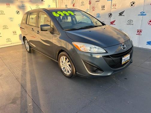 Gray 2012 Mazda Mazda5 Sport 4dr Mini Van 5A