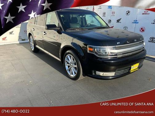 Agate Black 2019 Ford Flex Limited