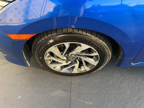 Blue 2017 Honda Civic EX