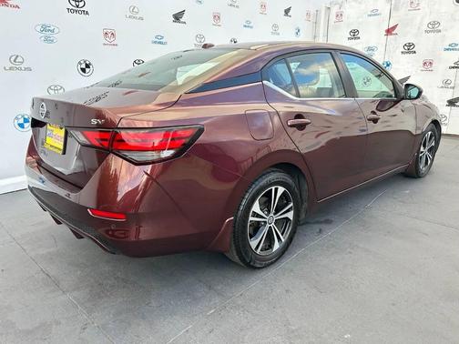 Burgundy 2020 Nissan Sentra SV