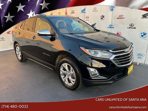 Black 2018 Chevrolet Equinox Premier