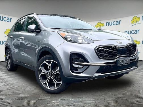 Gray 2021 Kia Sportage SX
