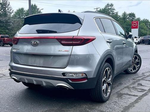 Gray 2021 Kia Sportage SX