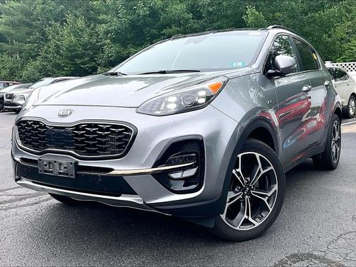 Gray 2021 Kia Sportage SX