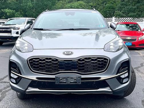 Gray 2021 Kia Sportage SX