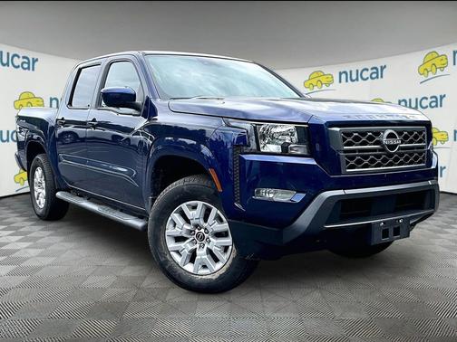Blue 2023 Nissan Frontier SV