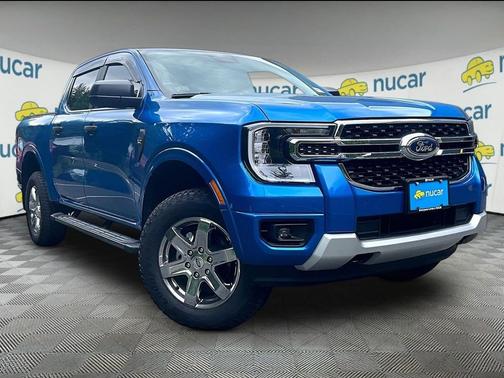 Blue 2025 Ford Ranger XLT