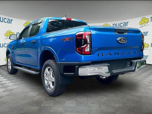 Blue 2025 Ford Ranger XLT