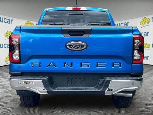 Blue 2025 Ford Ranger XLT