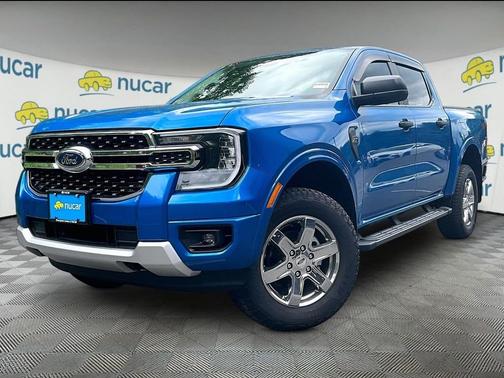 Blue 2025 Ford Ranger XLT