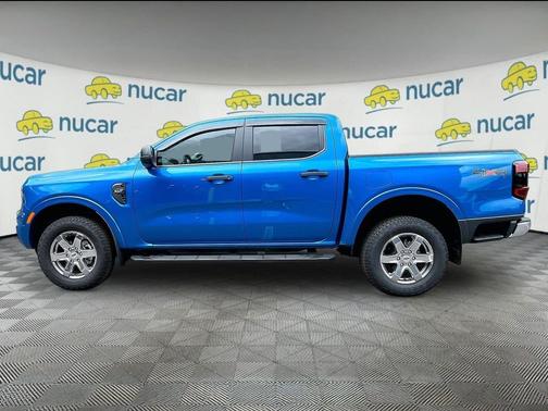 Blue 2025 Ford Ranger XLT