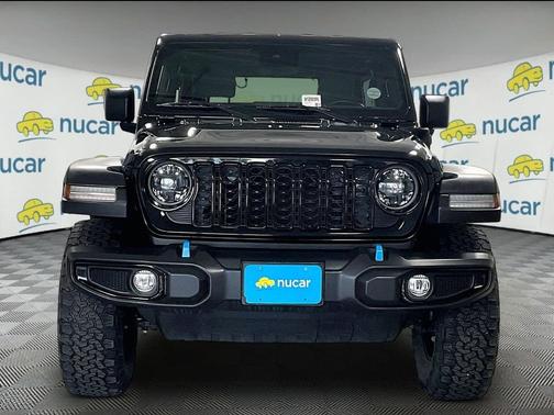 Black 2024 Jeep Wrangler Willys 4xe